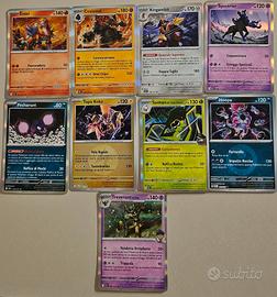 Carte Pokemon Base, Holo e Reverse