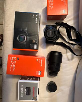 Sony alpha 7 iiii + sony g master 70/300