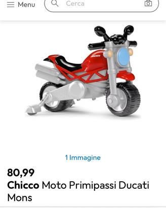 Moto primi passi