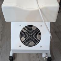 Sedia pedicure con aspirazione
