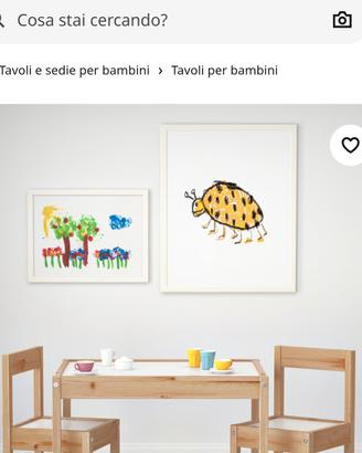 tavolino x bambini
