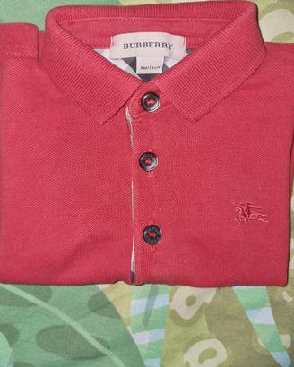 polo burberry neonato