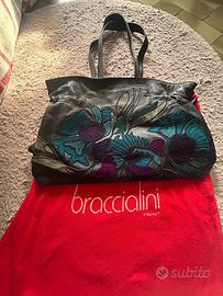 Borsa in pelle vintage Braccialini