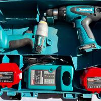 Makita SET 6317D  + 6980 FD – 12 Volt.