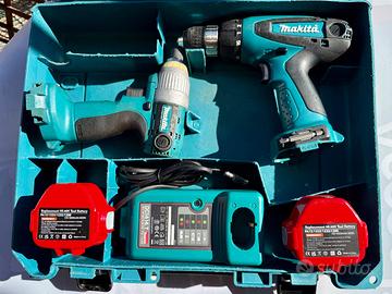 Makita SET 6317D  + 6980 FD – 12 Volt.