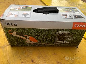 Tosasiepi Stihl HSA 25 + asta telescopica