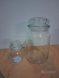 vasi vetro ermetici 