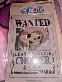 Metal poster One Piece - Chopper