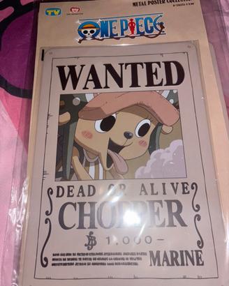 Metal poster One Piece - Chopper