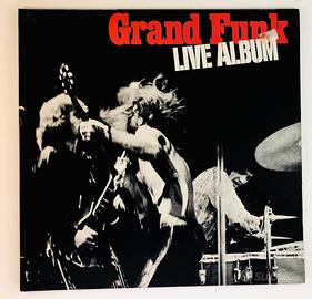 GRAND FUNK RAILROAD - Live Album - Doppio Vinile
