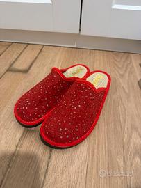 Ciabatte da donna Rosse