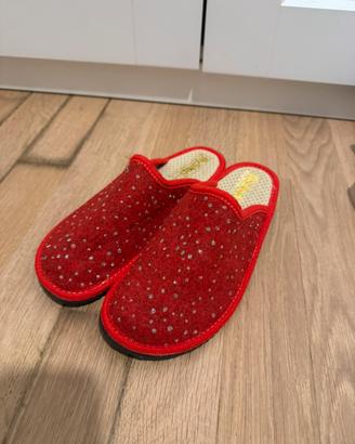 Ciabatte da donna Rosse