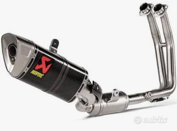 Scarico completo akrapovic Suzuki gsx-8s/8r