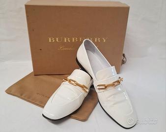 Mocassini Burberry bianchi n.37