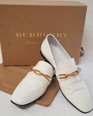 Mocassini Burberry bianchi n.37