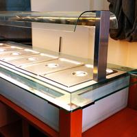 Carrello Buffet Freddo 6 Scomparti