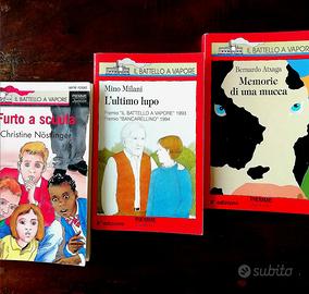 3 libri del battello a vapore