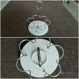 Portaoggetti girevole per organizzare e decorare