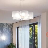 lampadario a sospensione selene papiro