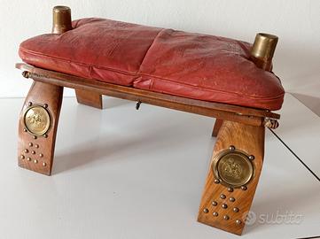 Sgabello marocchino anni '50