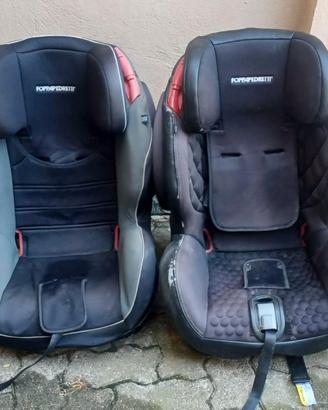 n.2 Seggiolini auto Foppapedretti 9-36Kg (1 isofix