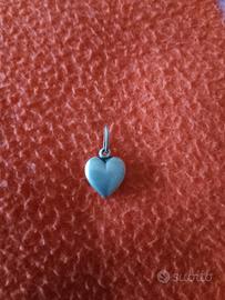 Ciondolo a cuore in argento 925