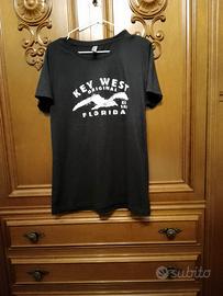 t-shirt nera Key West original taglia 2XL