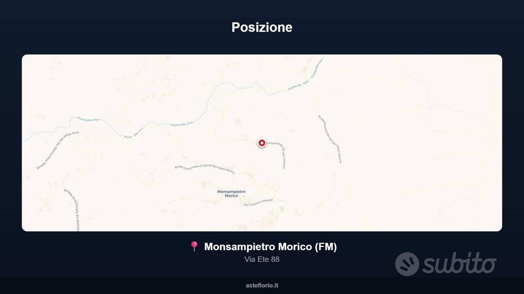 Immobile in asta di 26 m² a Monsampietro Morico - Vista 3
