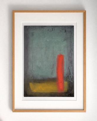 Quadro Astratto Resistere o Lasciarsi Andare