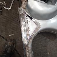 telaio vespa ,faro basso bacchetta