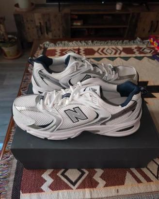 New Balance 530 bianche/blu – nuove taglia 37