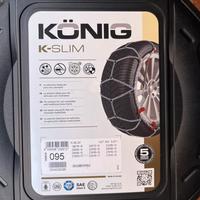Catene da neve KONIG K-SLIM 095 NUOVE