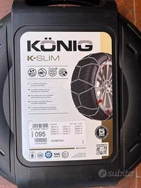 Catene da neve KONIG K-SLIM 095 NUOVE