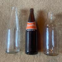 Bottiglie Fanta olio vintage