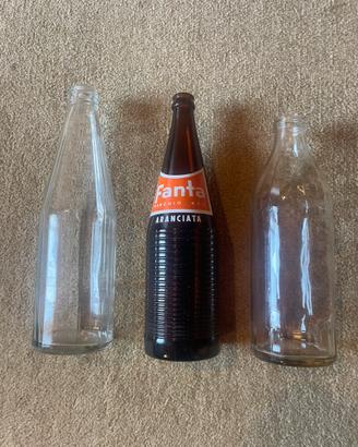 Bottiglie Fanta olio vintage