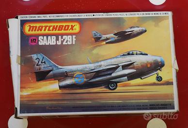 Matchbox Saab J-29F, 1/72, kit PK-33