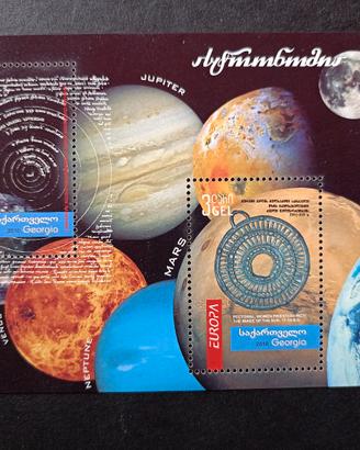 Francobolli Georgia 2010 fogl. Europa mnh