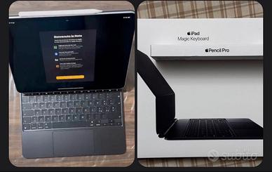 iPad M4 Pro da 13” +MagicKeyboard+PencilPro