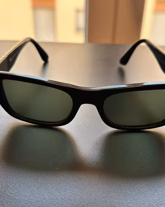Persol occhiali da sole neri come nuovi