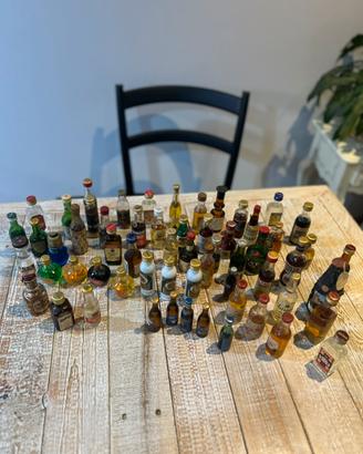 Collezione 60 mignon liquori vintage anni ’50-’80