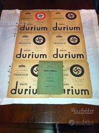 Corso di Tedesco DURIUM Poliglotta su disco -1938-