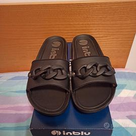 Ciabatte Donna Nere InBlu 41 - Nuove