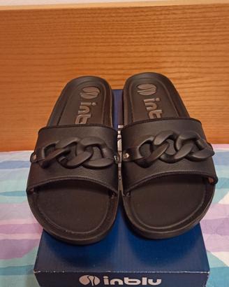 Ciabatte Donna Nere InBlu 41 - Nuove