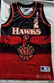 Stacey Augmon #2 Atlanta Hawks- Taglia M