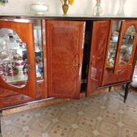 Cristagliera Credenza Vetrinetta tipo inglese