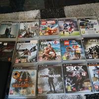 ps3 nera compreso giochi e cavi