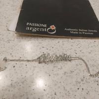 Braccialetto con nome Alessia