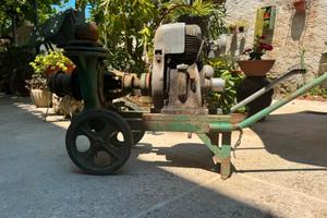 Motopompa a scoppio anni 50