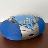 Radio cassette cd sharp