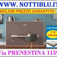 Letto a Scomparsa RUDY 1p&1/2 + MATERASSO OMAGGIO